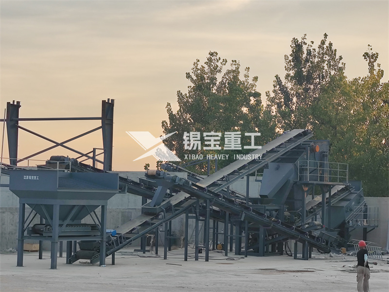 沥青搅拌站配套的废旧铣刨料破碎筛分机