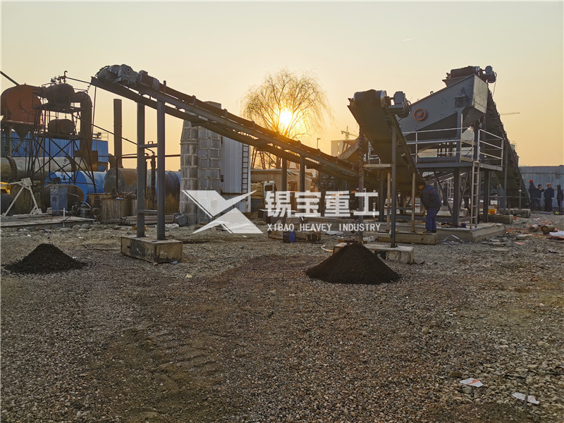 乳化沥青料破碎筛分设备1 乳化沥青料破碎筛分设备1