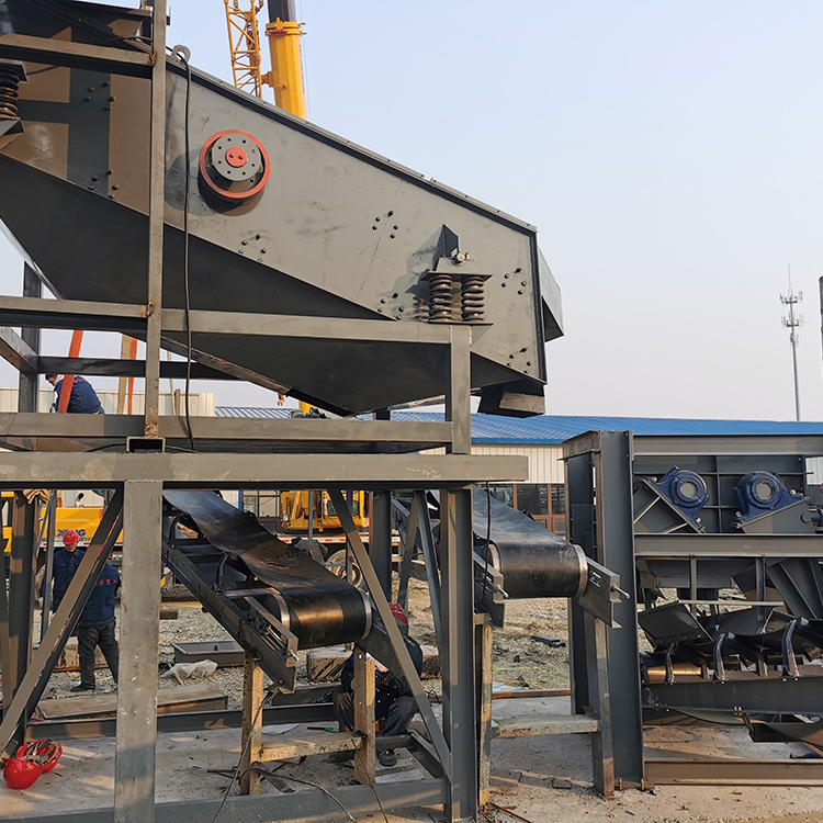 沥青再生料专用筛分机(图7) 沥青再生料专用筛分机(图7)